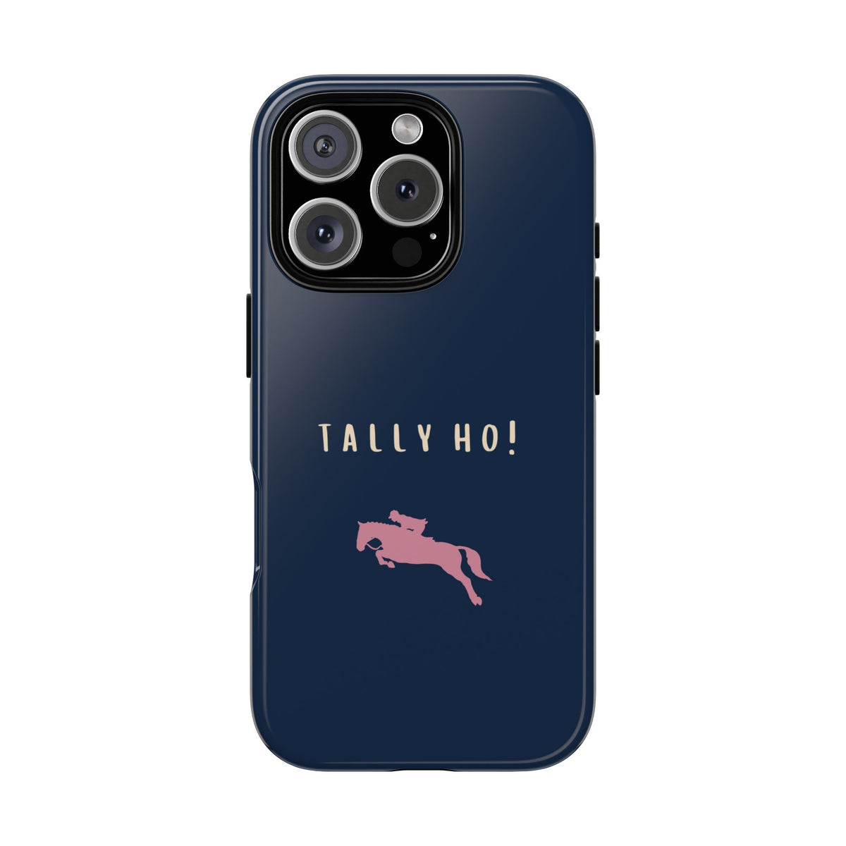 Navy & Pink 'Tally Ho!' (Horse)