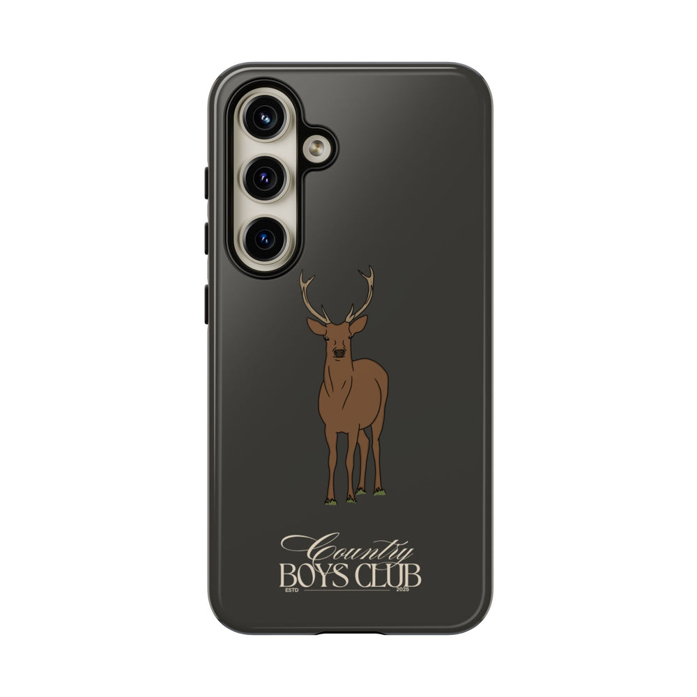 Charcoal 'Country Boys Club Stag' Case  | CGC x Country Cases