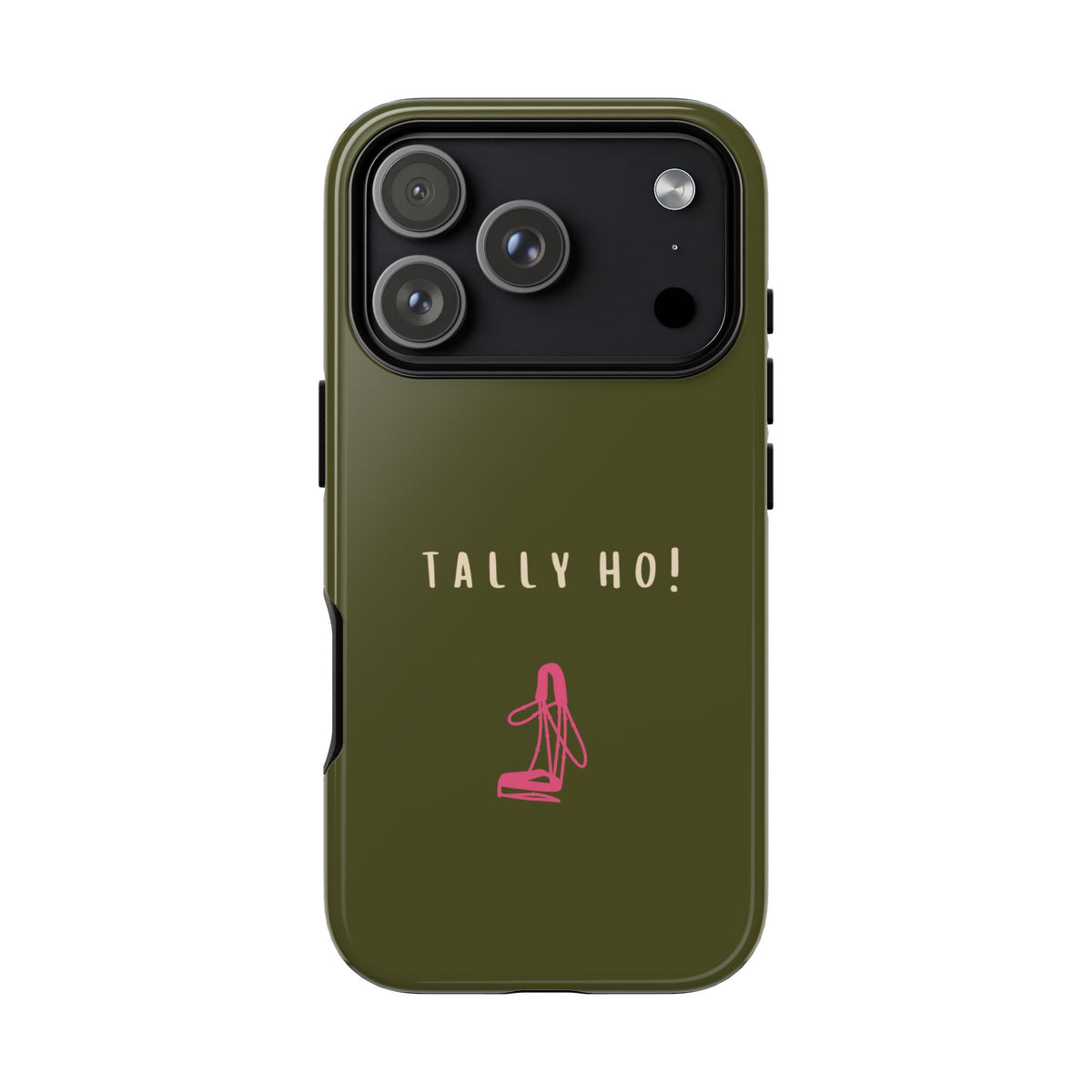 Green & Pink 'Tally Ho!' (Bridle)