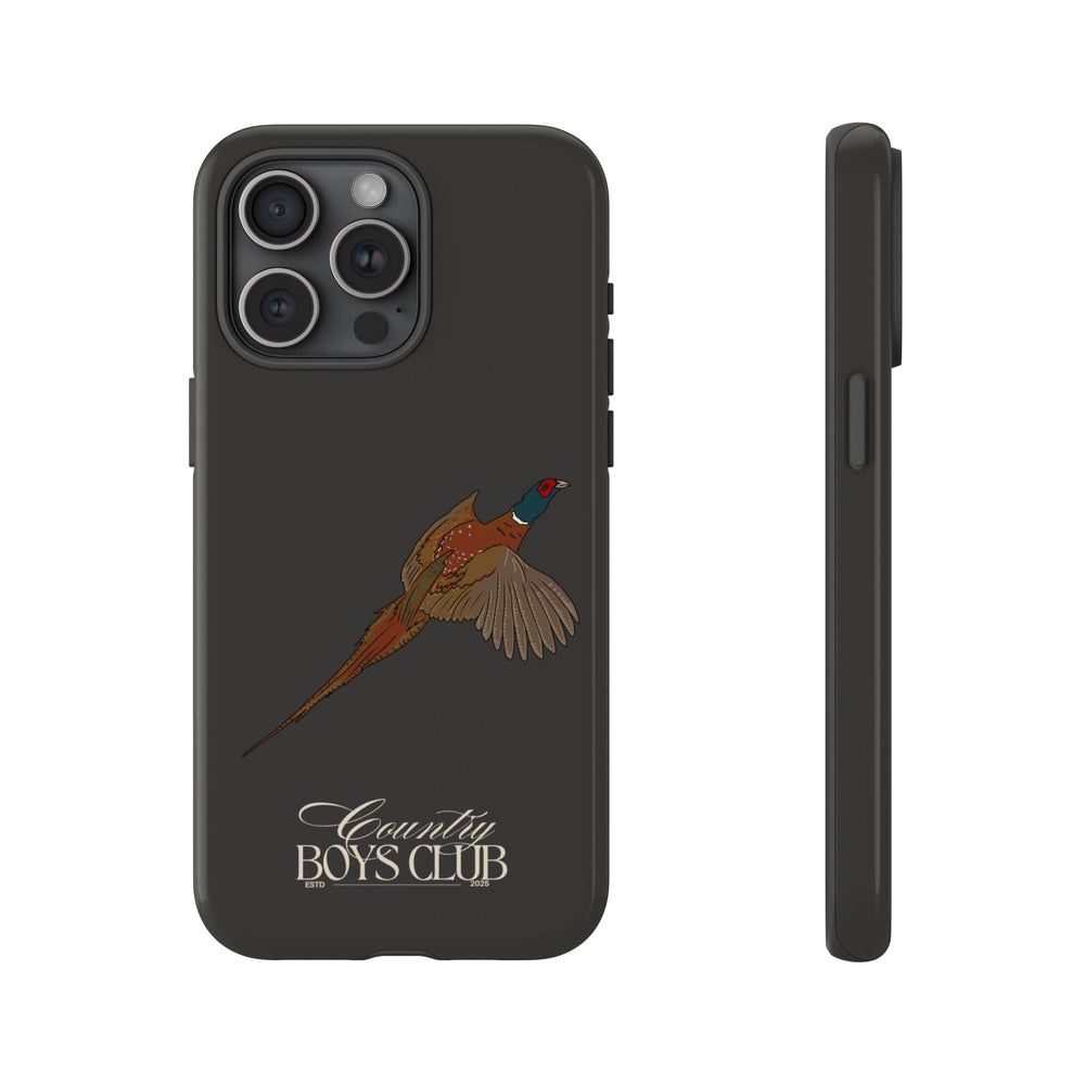 Charcoal 'Country Boys Club Pheasant' Case  | CGC x Country Cases