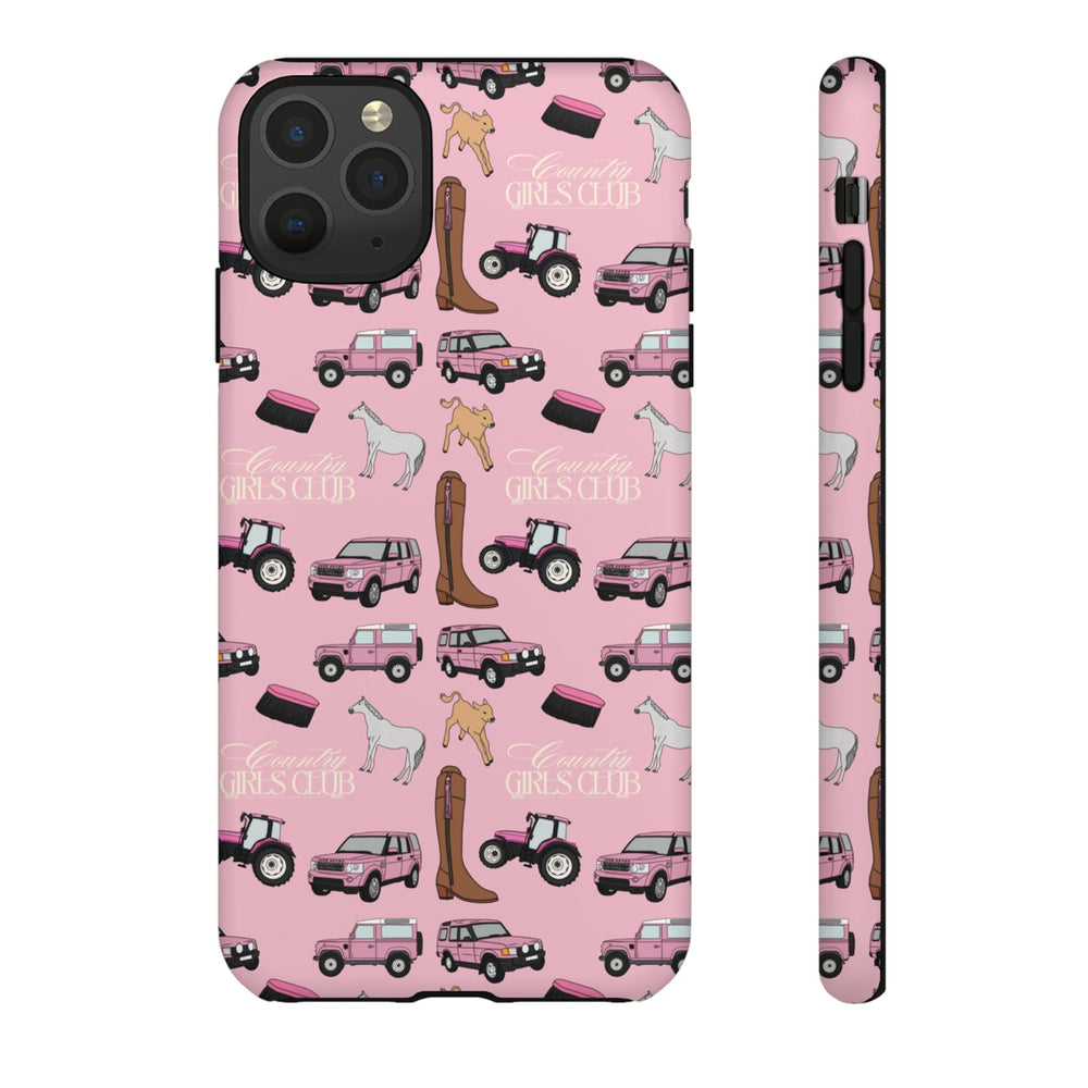 Pink Country Girls Club x Country Cases iPhone Case