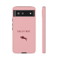Pink & Burgundy 'Tally Ho!' (Horse) Case