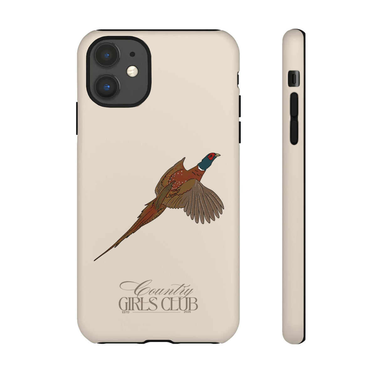 Beige 'Girls Pheasant' Case  | CGC x Country Cases
