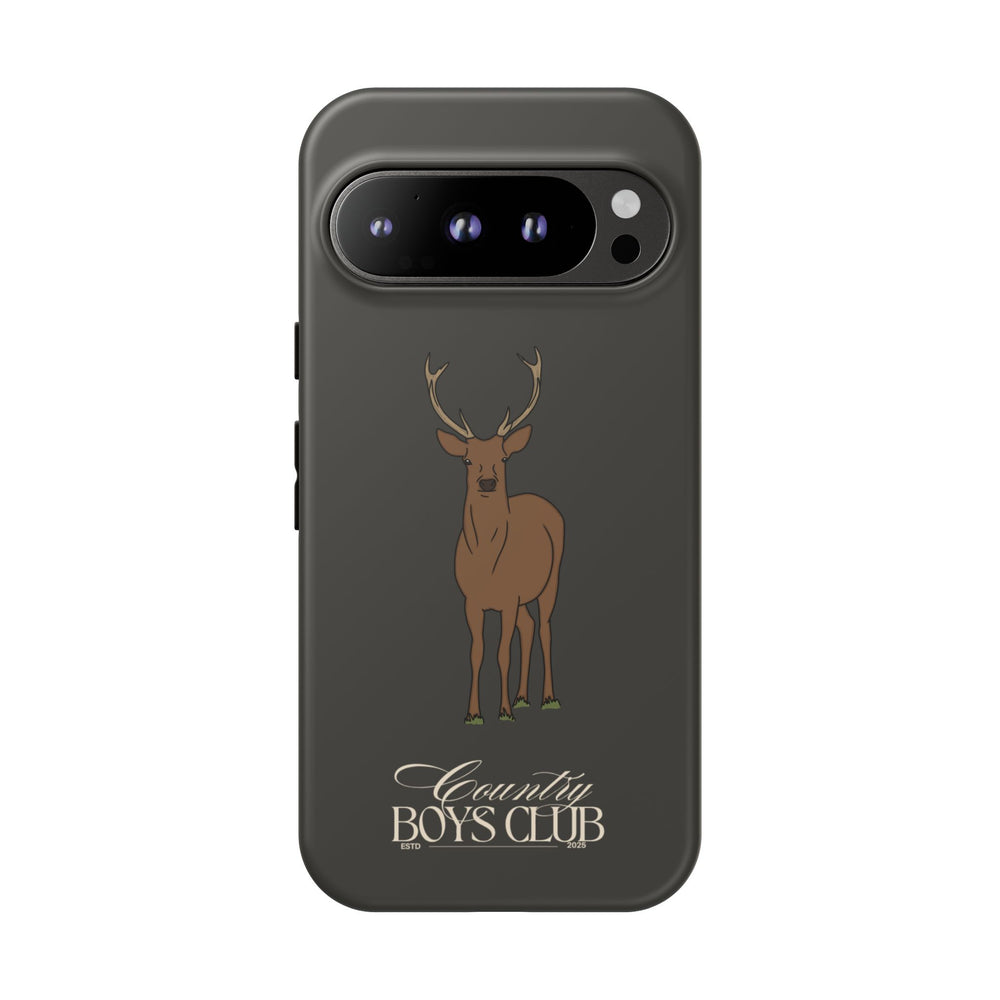 Charcoal 'Country Boys Club Stag' Case  | CGC x Country Cases