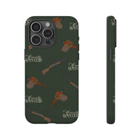 Field Green 'Boys Pheasants & Shotguns' Case  | CBC x Country Cases