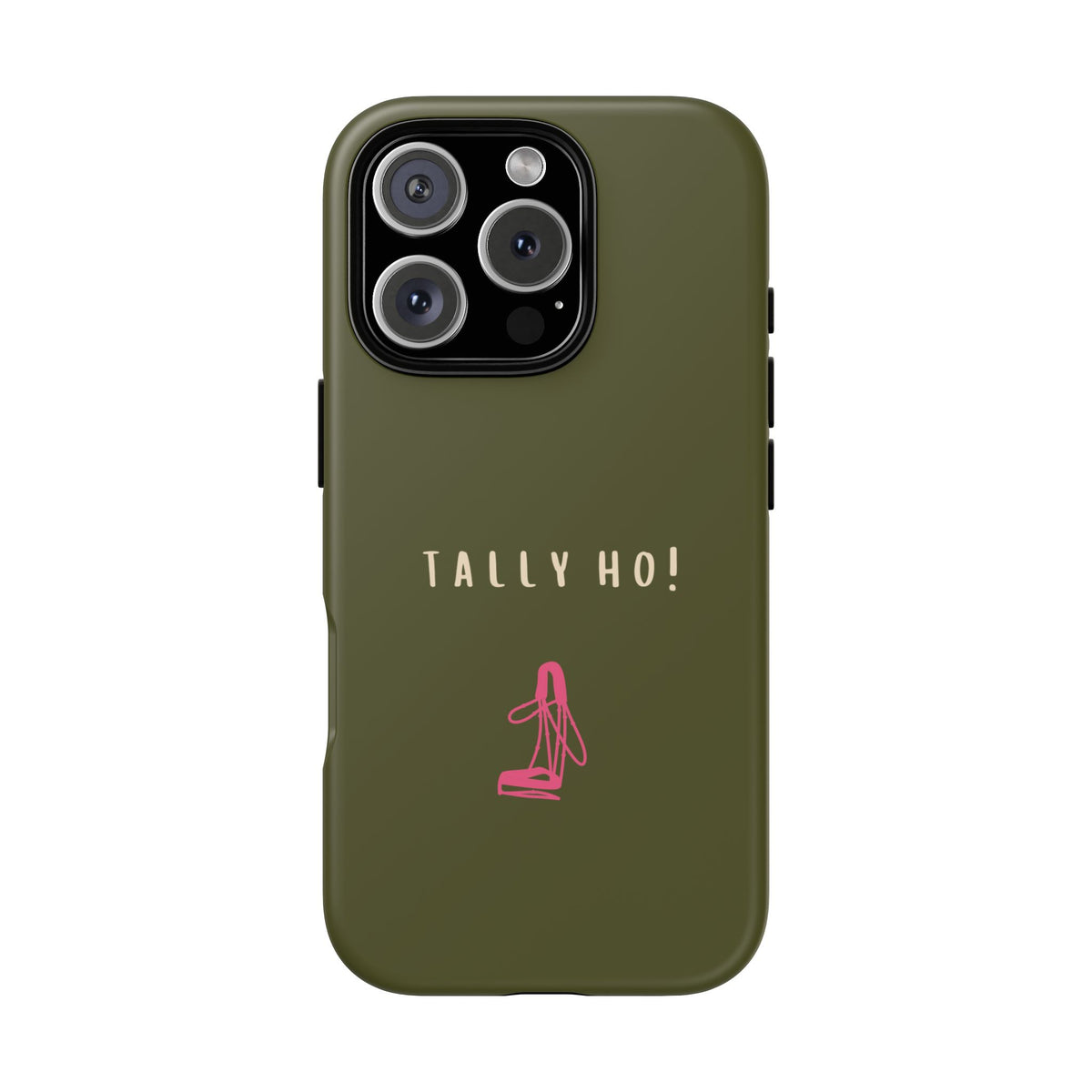 Green & Pink 'Tally Ho!' (Bridle)