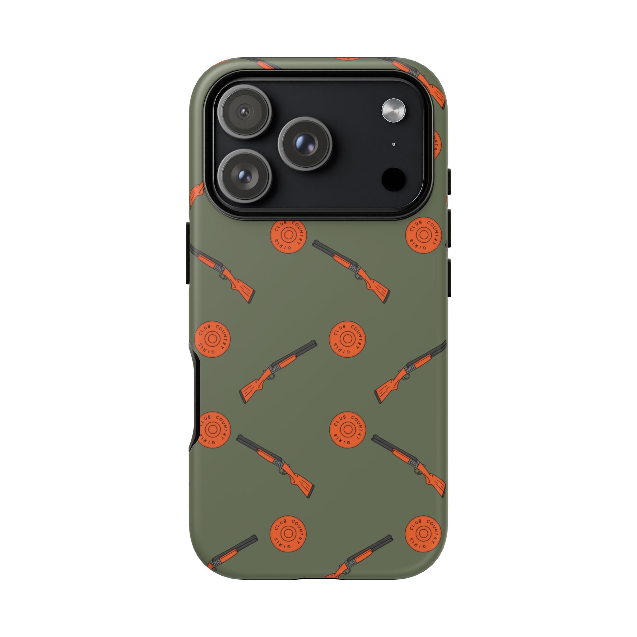 Green 'Shooting Season' iPhone Case  | CGC x Country Cases