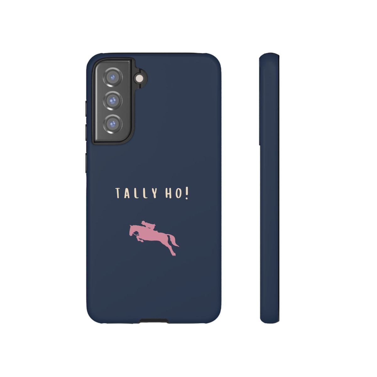 Navy & Pink 'Tally Ho!' (Horse)
