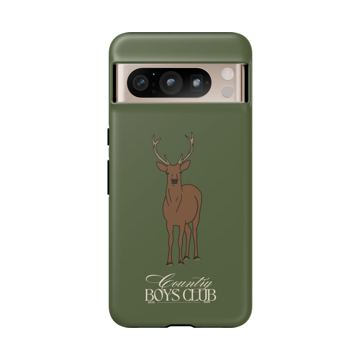 Green Country Boys Club Deer Stalking Case  | CGC x Country Cases