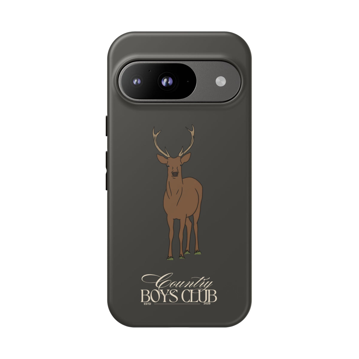 Charcoal 'Country Boys Club Stag' Case  | CGC x Country Cases