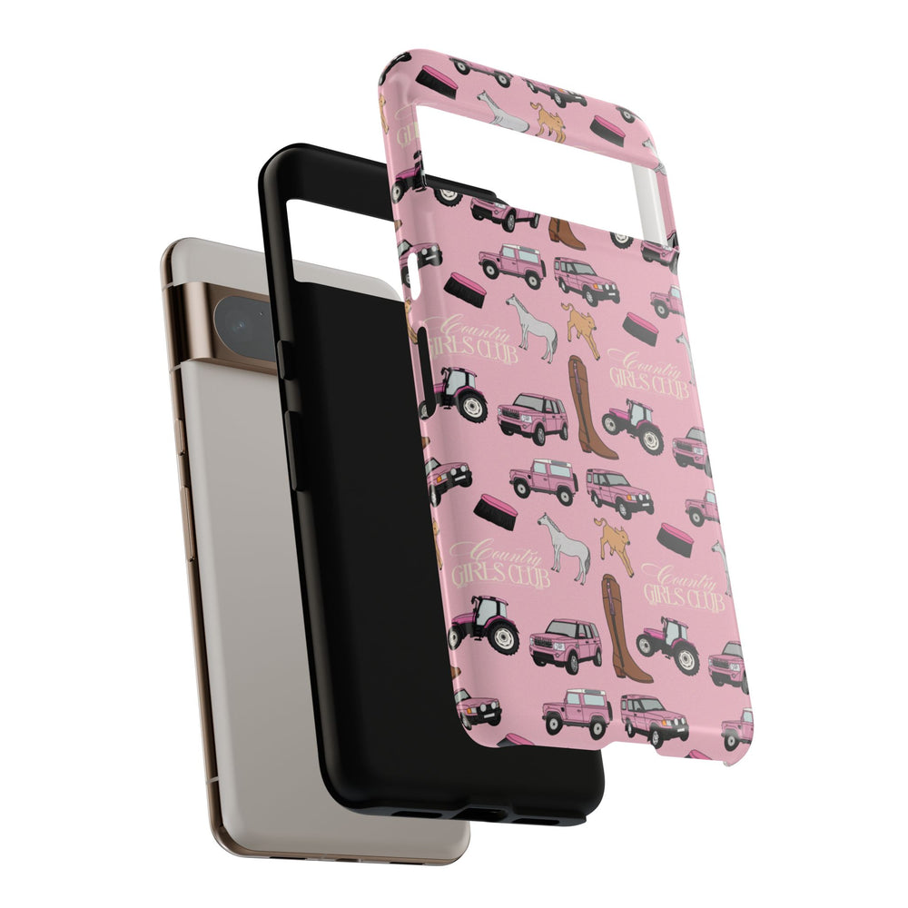Pink Country Girls Club x Country Cases Android Phone Case