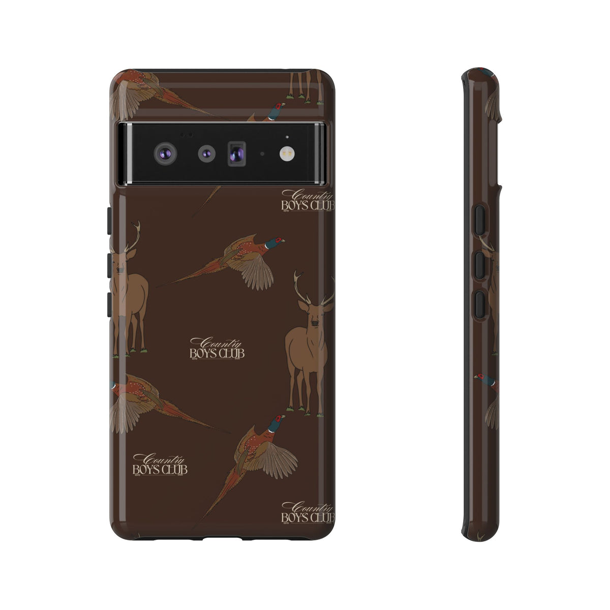 Chestnut Brown 'Boys Stags & Pheasants' Case  | CBC x Country Cases