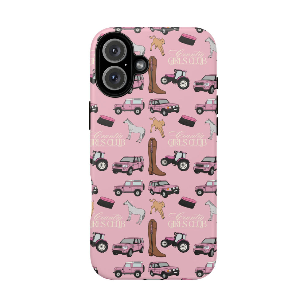 Pink Country Girls Club x Country Cases iPhone Case