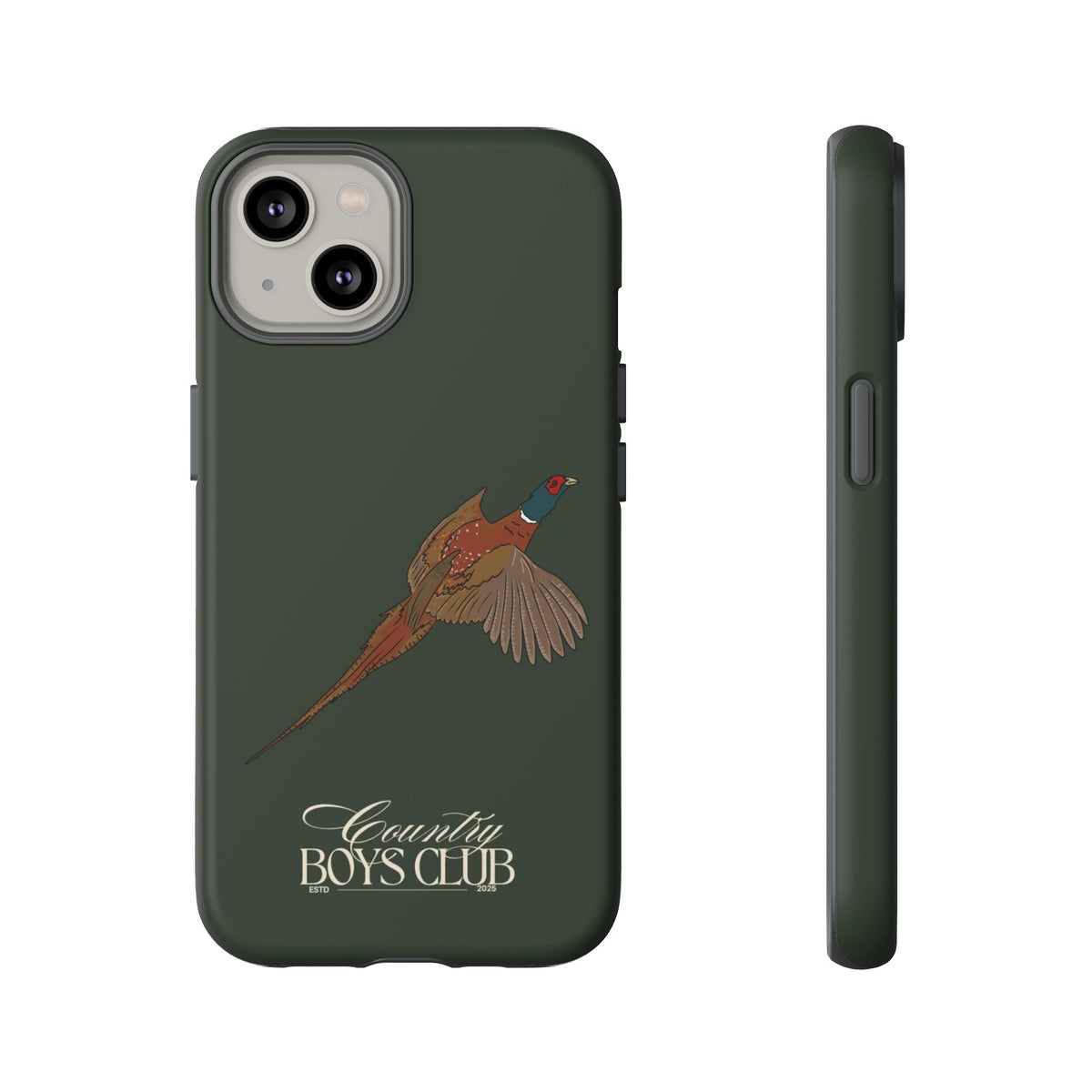 Field Green' Country Boys Club Pheasant' Case  | CGC x Country Cases