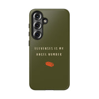 Green & Orange 'Elevenses Is My Angel Number' Case