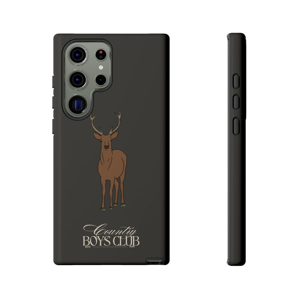 Charcoal 'Country Boys Club Stag' Case  | CGC x Country Cases