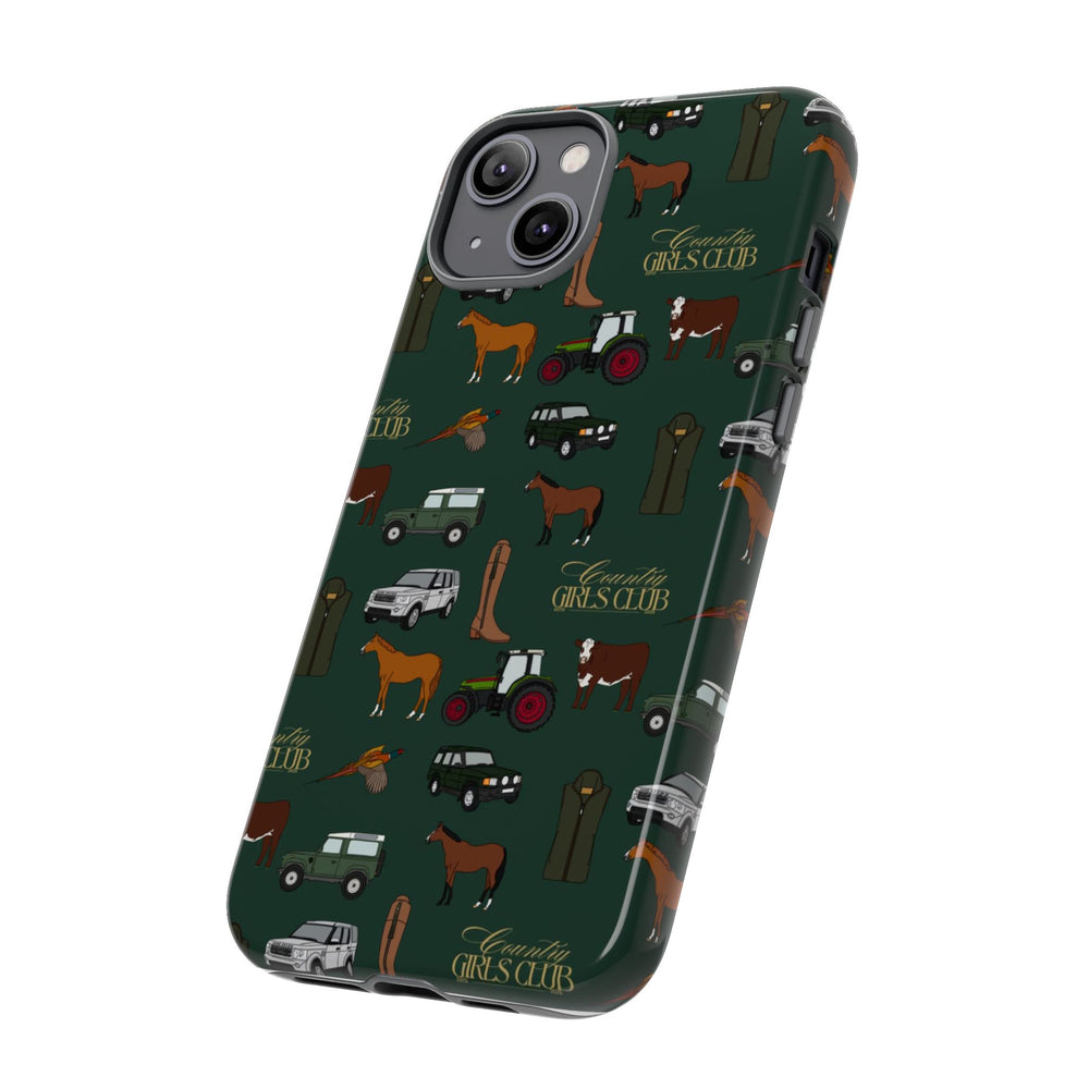 Green Country Girls Club x Country Cases iPhone Case