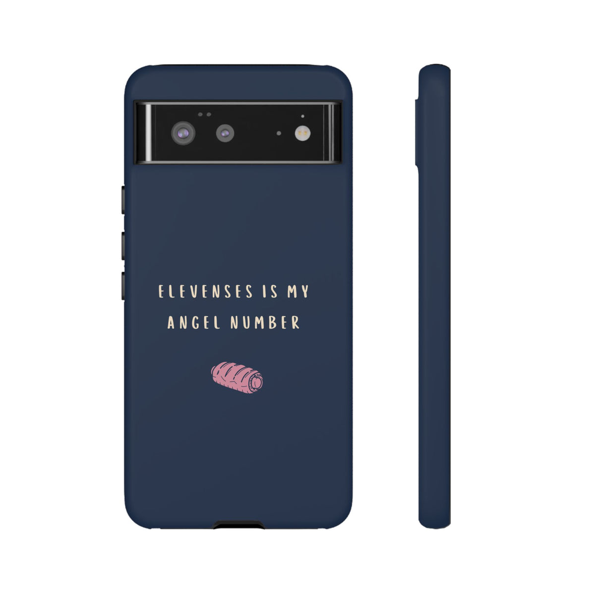 Navy & Pink 'Elevenses Is My Angel Number' Case
