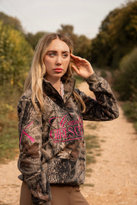 PRE-ORDER Shooting Season Quarter Zip - Camo | CGC x Herd & Healy