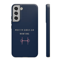 Navy & Pink 'Pretty Girls Go Hunting' (Snaffle)
