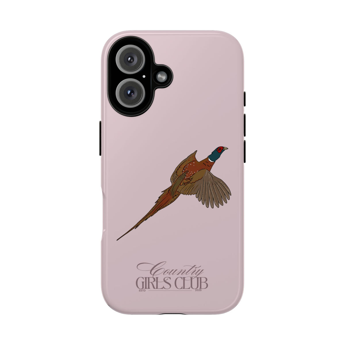 Dusty Rose 'Girls Pheasant' Case  | CGC x Country Cases