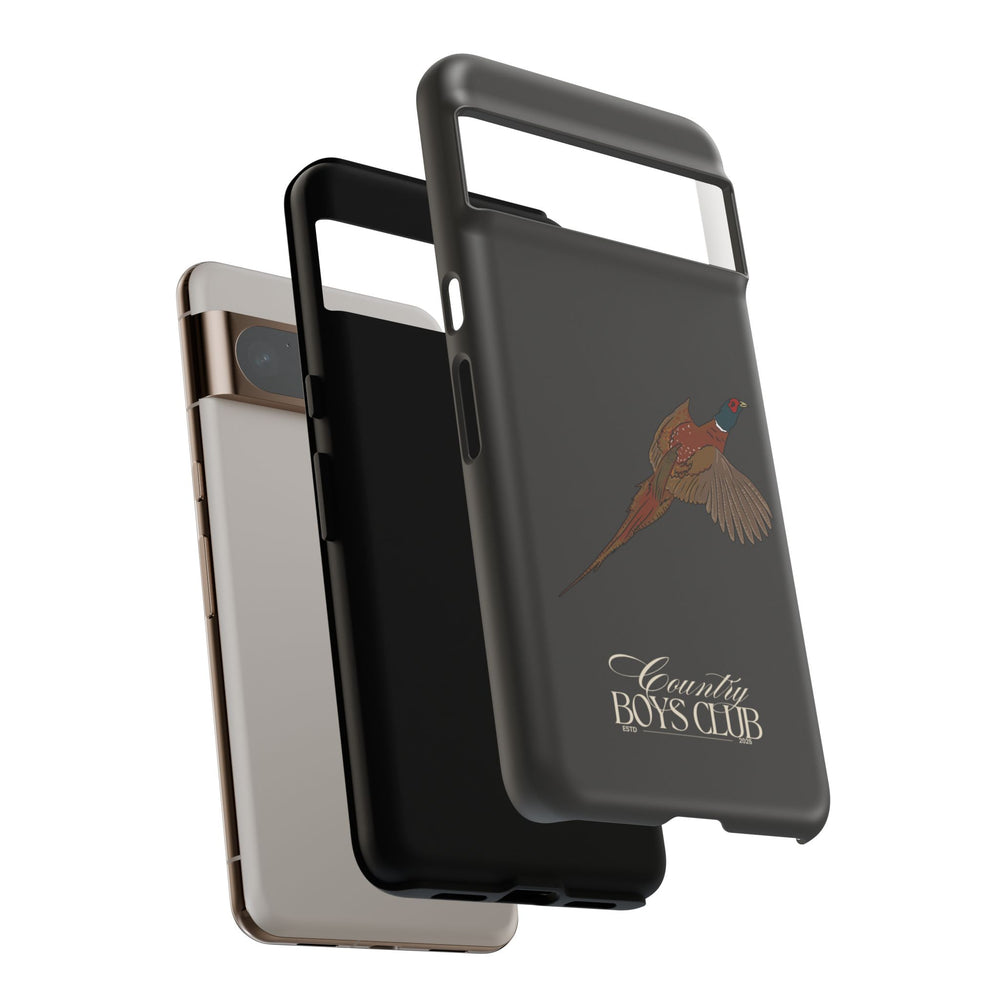 Charcoal 'Country Boys Club Pheasant' Case  | CGC x Country Cases
