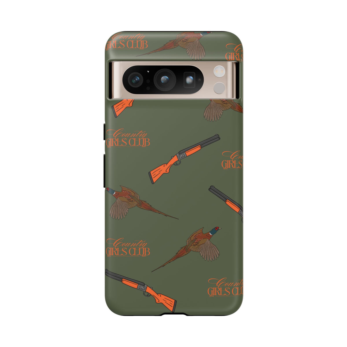 Green & Orange Beaters Case (Girls)  | CGC x Country Cases