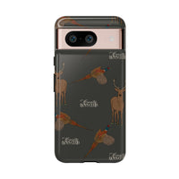 Charcoal 'Boys Stags & Pheasants' Case  | CBC x Country Cases