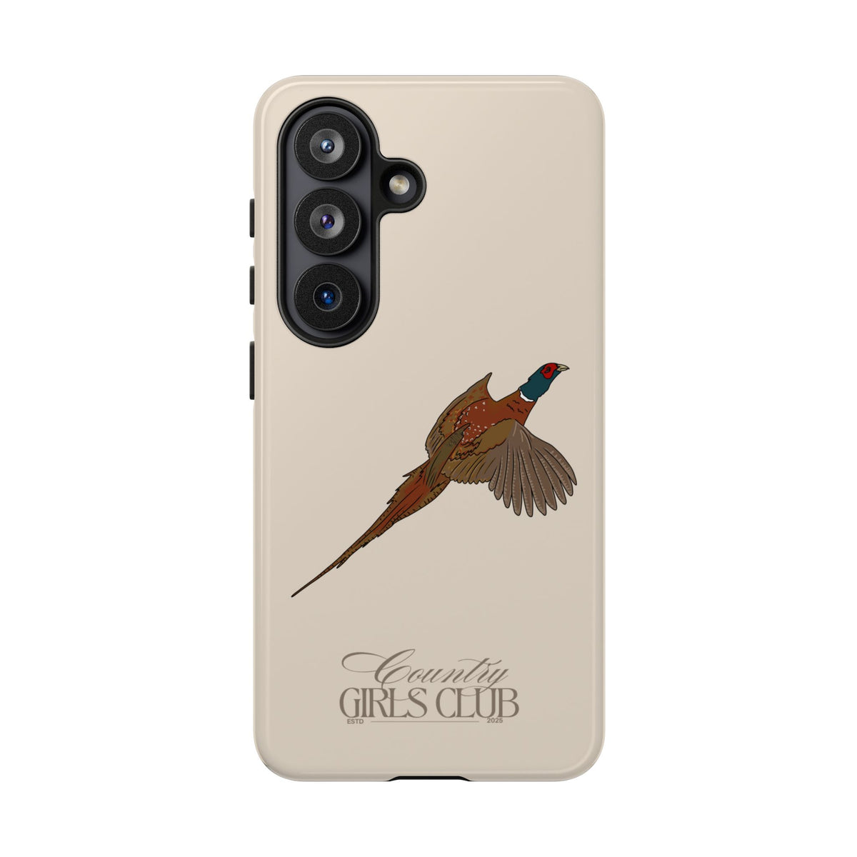 Beige 'Girls Pheasant' Case  | CGC x Country Cases