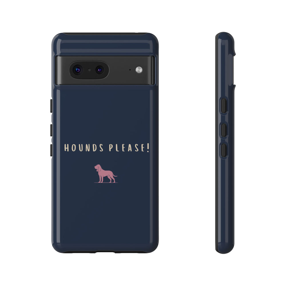Navy & Pink 'Hounds Please' Case