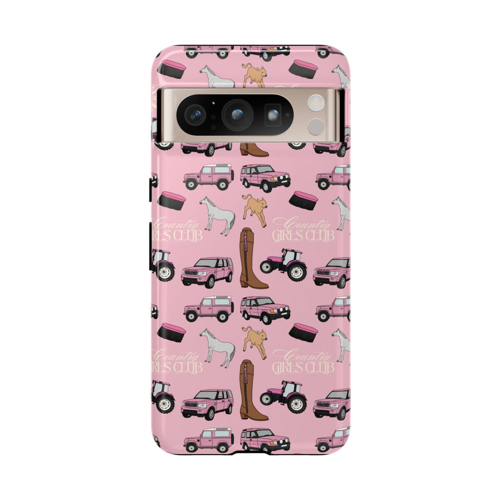 Pink Country Girls Club x Country Cases Android Phone Case