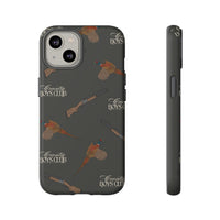 Charcoal 'Boys Pheasants & Shotguns' Case  | CBC x Country Cases