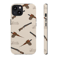 Beige 'Girls Pheasants & Shotguns' Case  | CGC x Country Cases