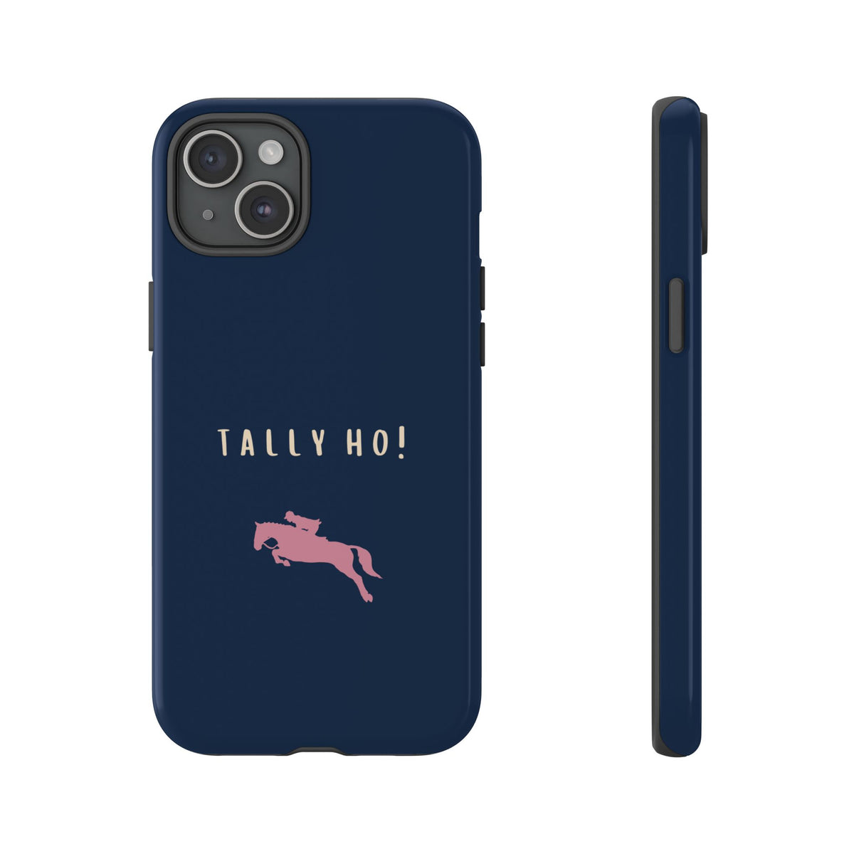 Navy & Pink 'Tally Ho!' (Horse)