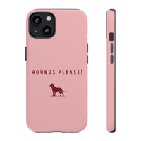 Pink & Burgundy 'Hounds Please' Case