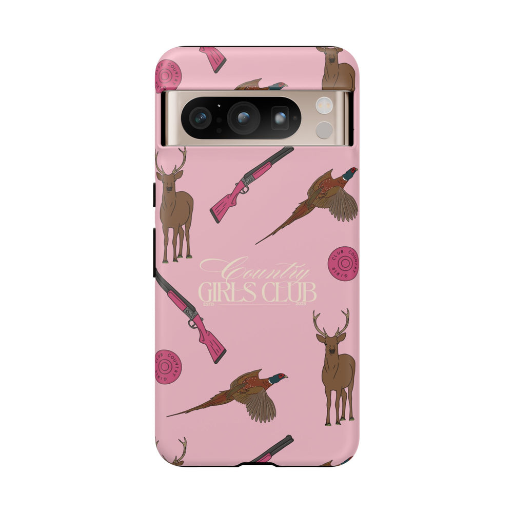 Pale Pink Girls Love Guns Case  | CGC x Country Cases