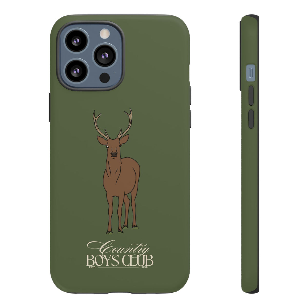 Green Country Boys Club Deer Stalking Case  | CGC x Country Cases