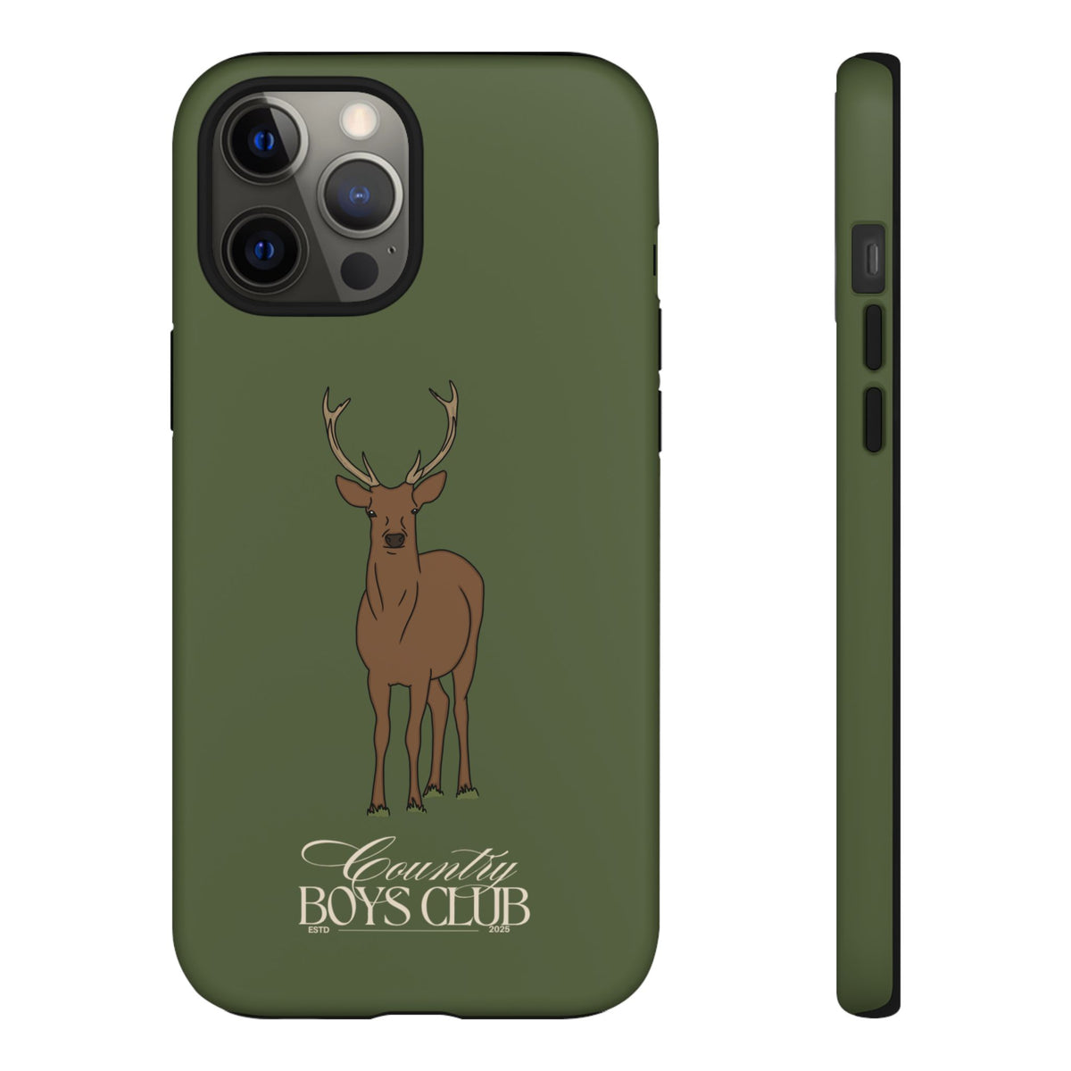 Green Country Boys Club Deer Stalking Case  | CGC x Country Cases
