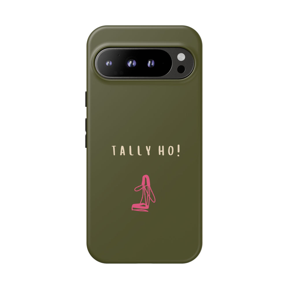 Green & Pink 'Tally Ho!' (Bridle)