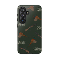 Field Green 'Boys Pheasants & Shotguns' Case  | CBC x Country Cases