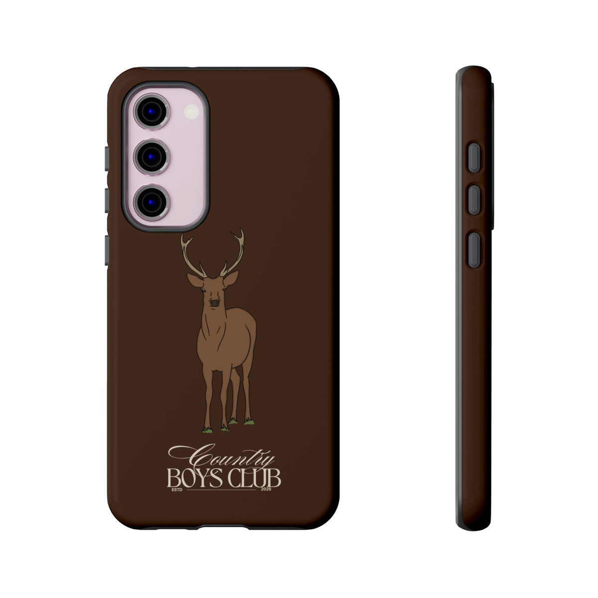 Chestnut Brown 'Country Boys Club Deer' Case  | CBC x Country Cases