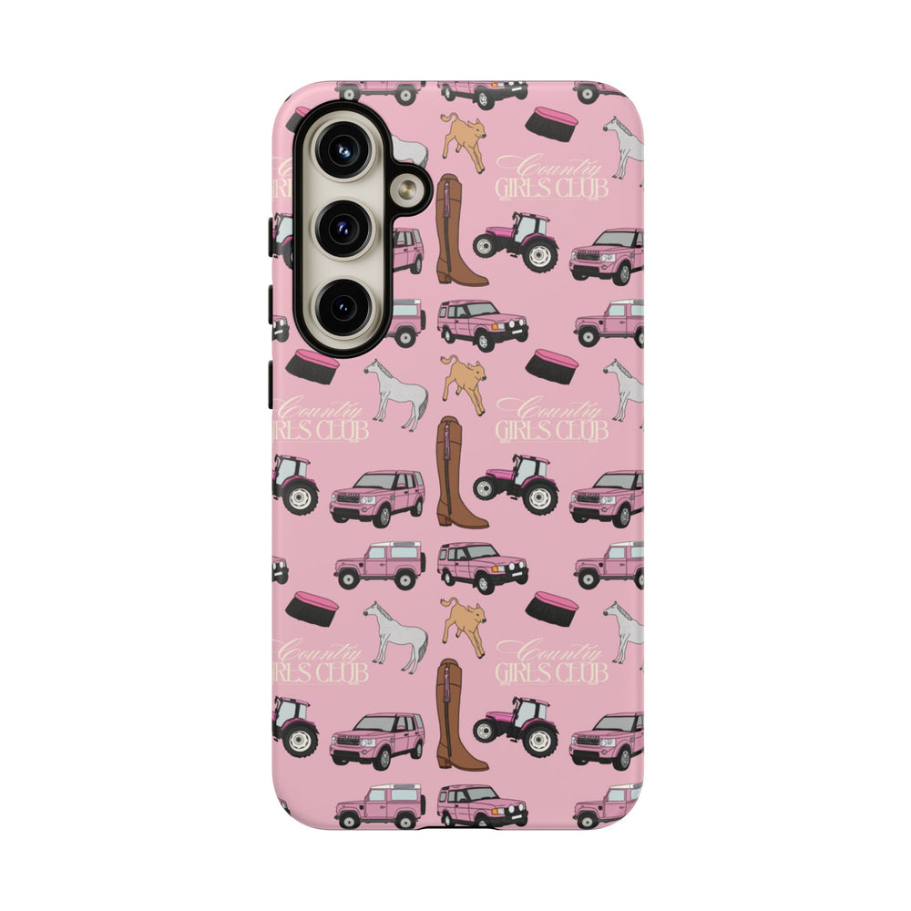 Pink Country Girls Club x Country Cases Android Phone Case