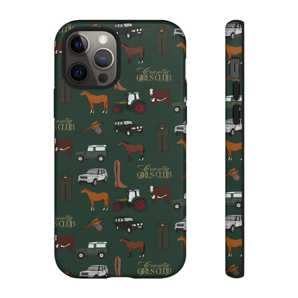 Green Country Girls Club x Country Cases iPhone Case
