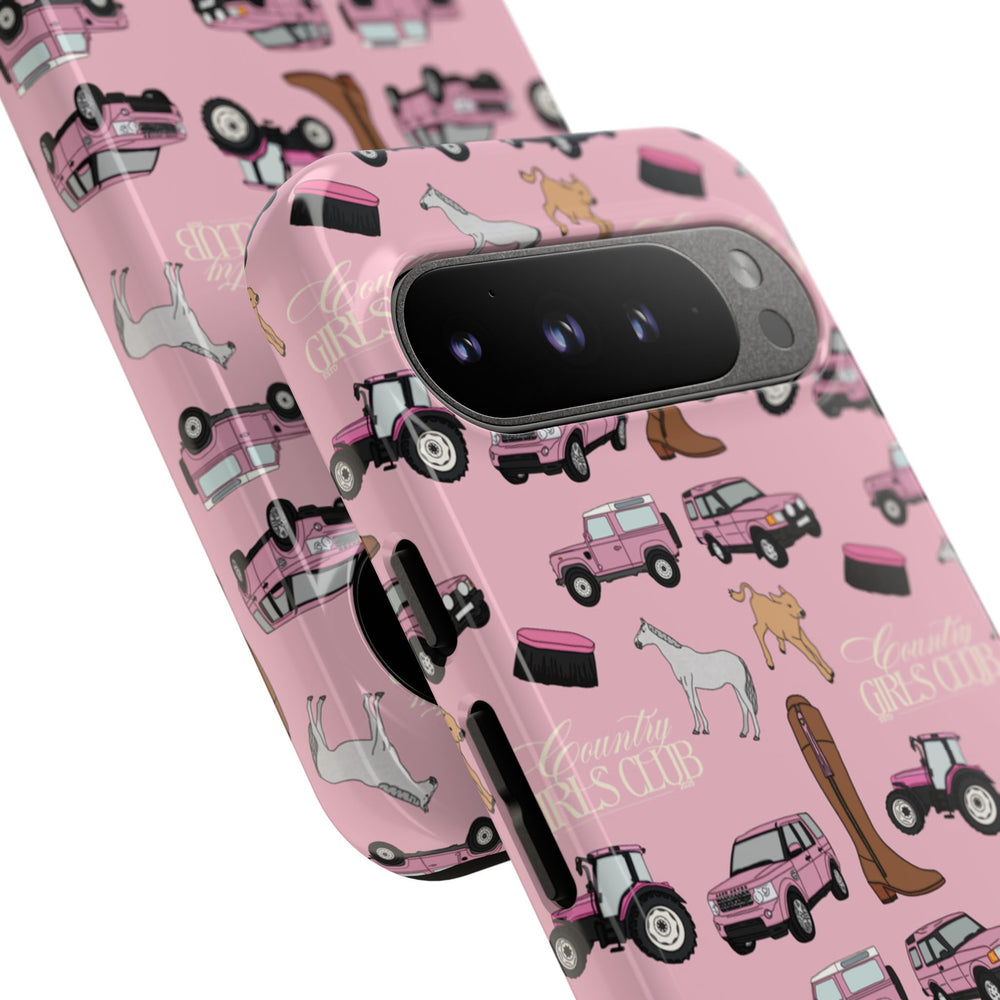 Pink Country Girls Club x Country Cases Android Phone Case