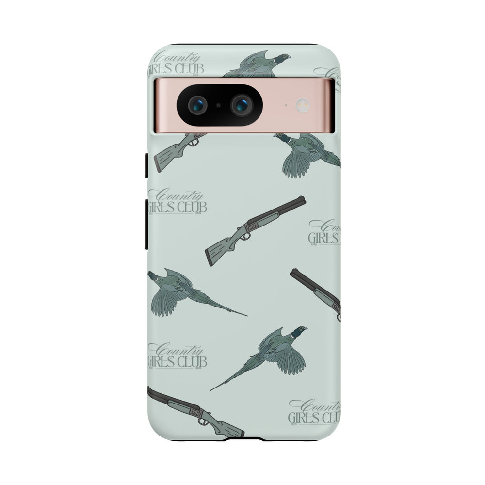 Blue 'Girls Pheasants & Shotguns' Case  | CGC x Country Cases