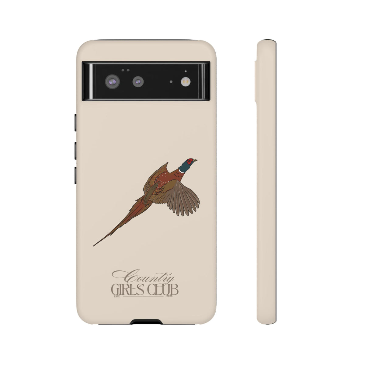 Beige 'Girls Pheasant' Case  | CGC x Country Cases