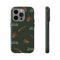 Field Green 'Boys Pheasants & Shotguns' Case  | CBC x Country Cases