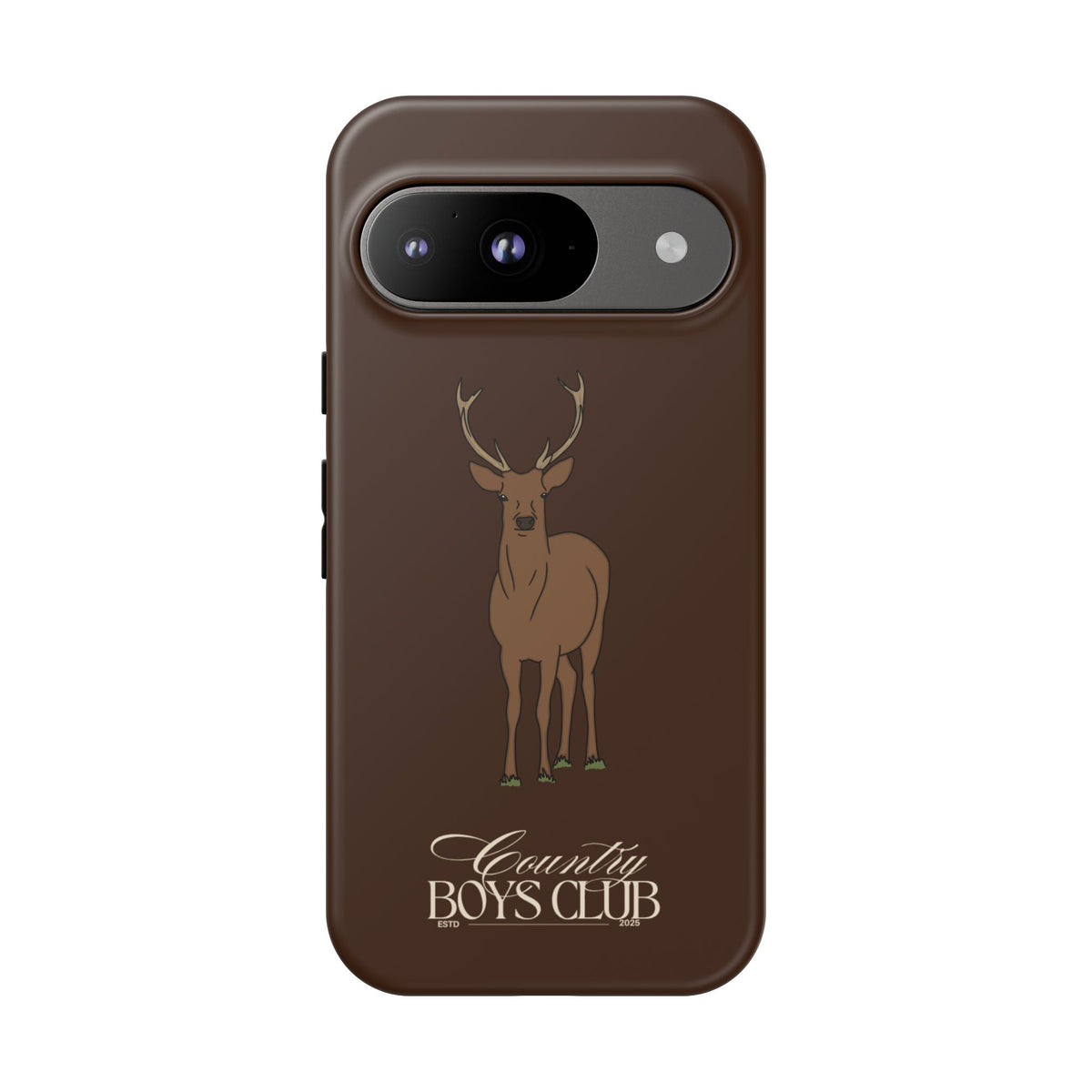 Chestnut Brown 'Country Boys Club Deer' Case  | CBC x Country Cases