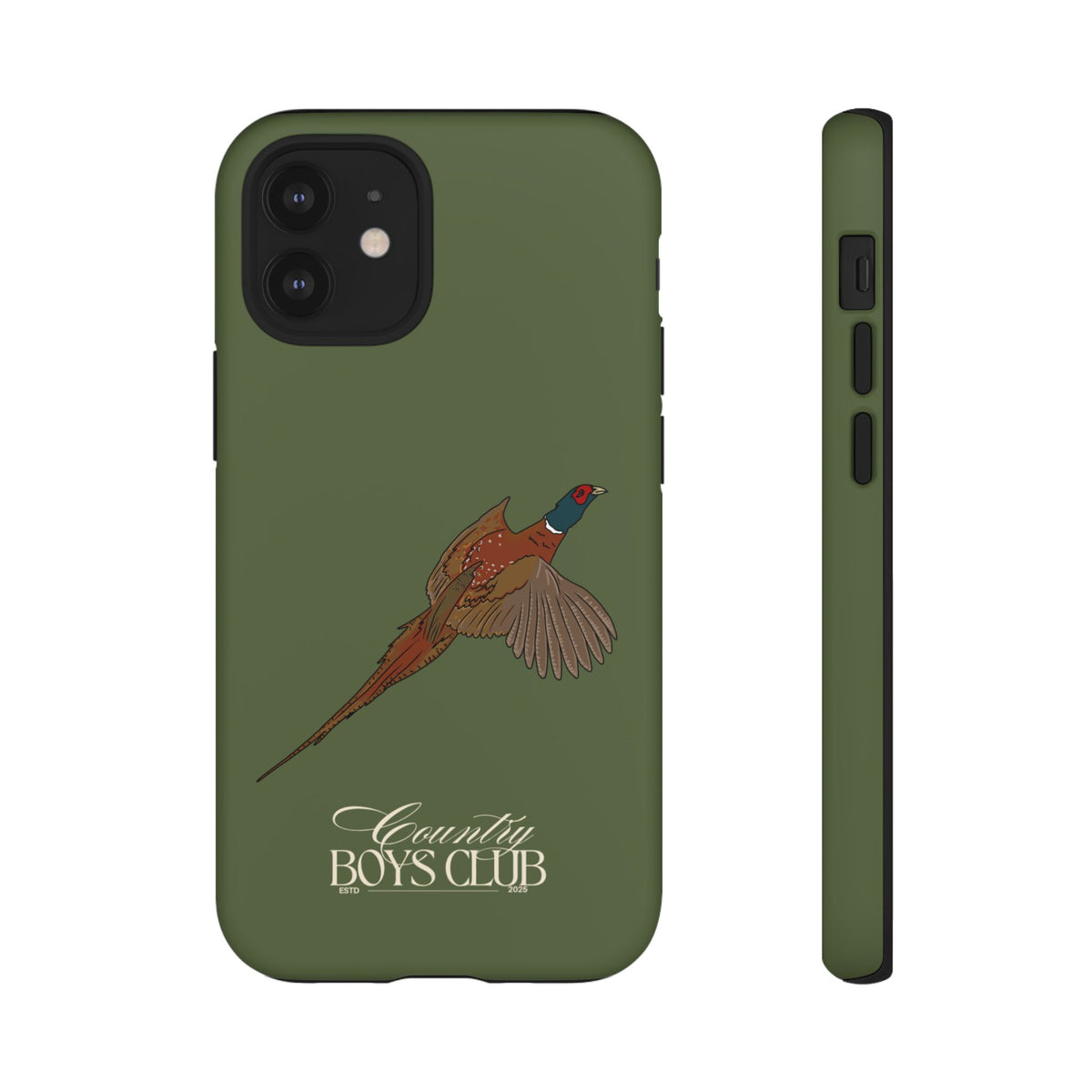 Green Country Boys Club Pheasant Case  | CGC x Country Cases