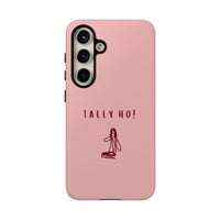 Pink & Burgundy 'Tally Ho!' (Bridle)